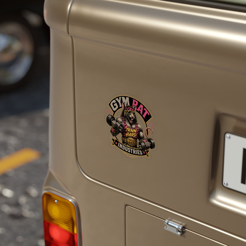 Transparent Outdoor Stickers, Die-Cut, 1pc